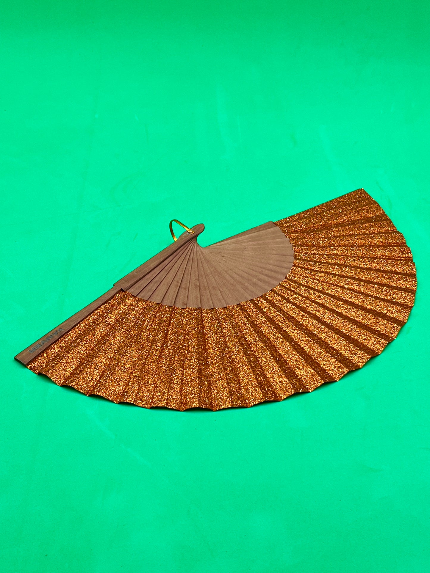 Abanico Copper Glitter