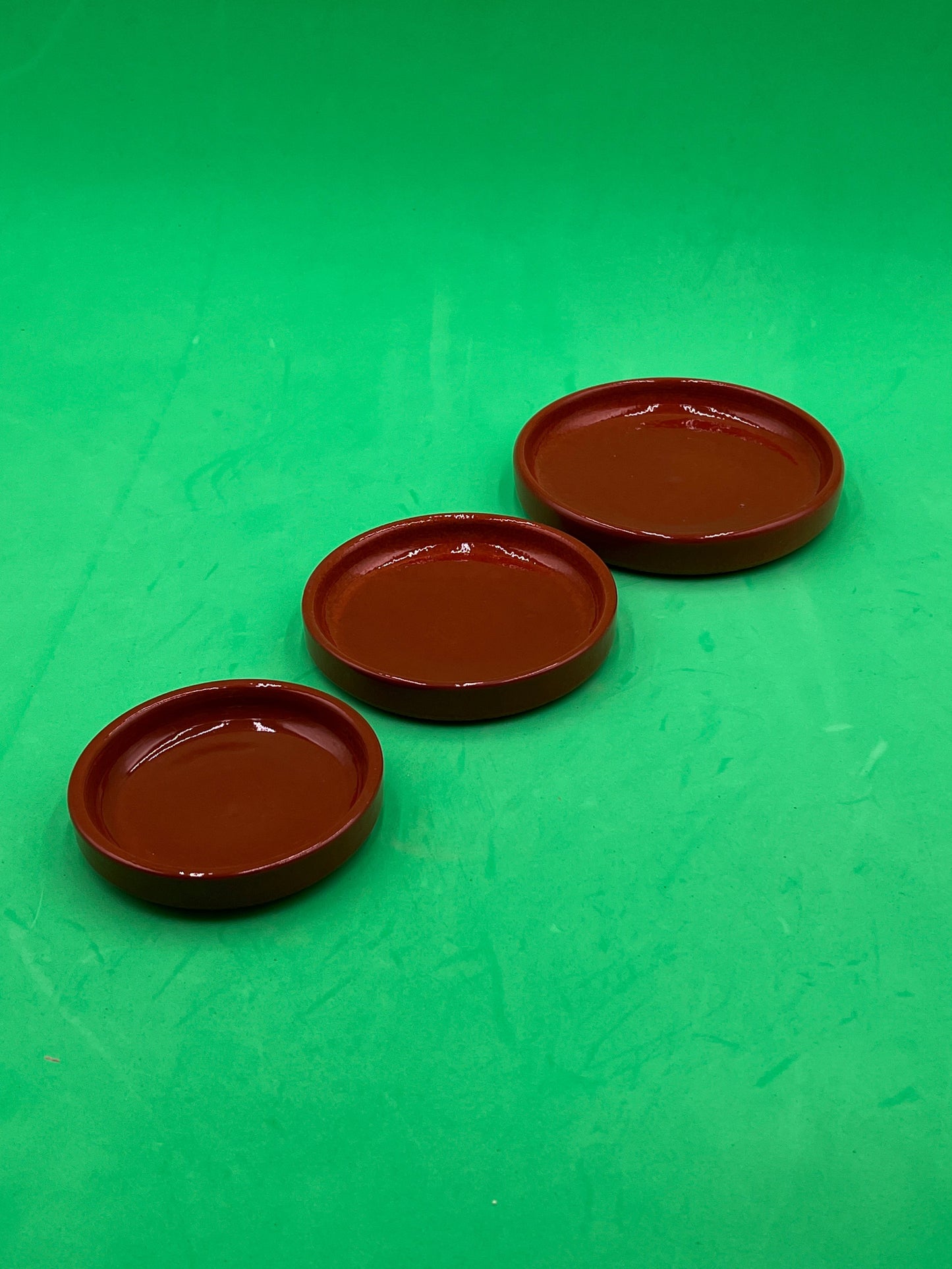 Nesting Tapas Plate Oxido Glaze - Set of 3