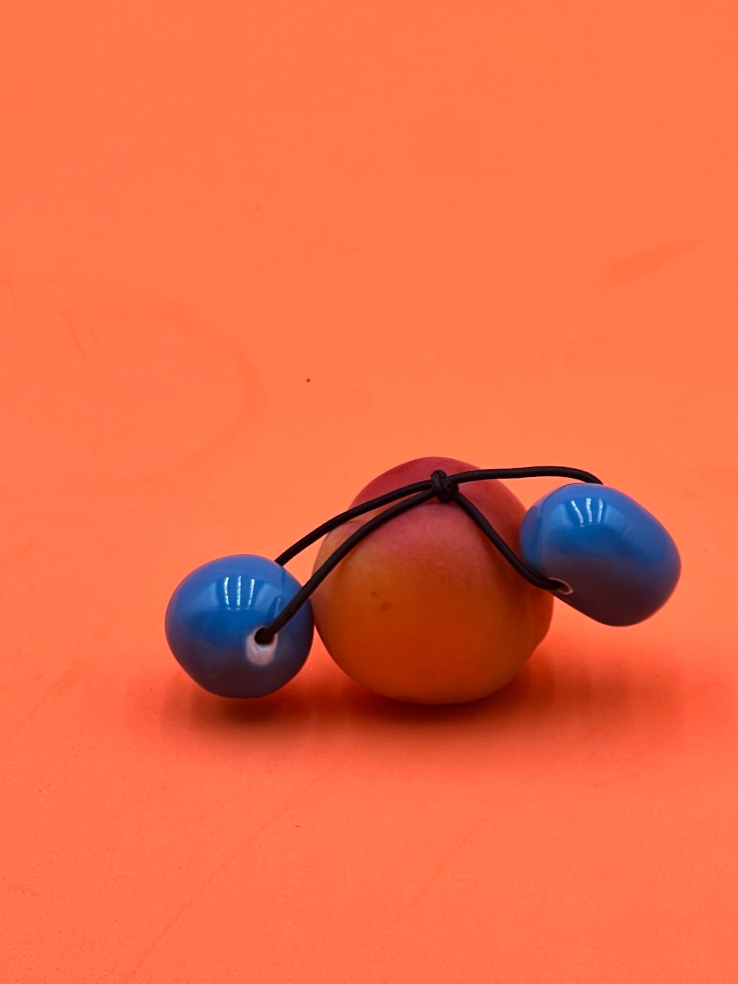 Beady Hair Bobble Blue