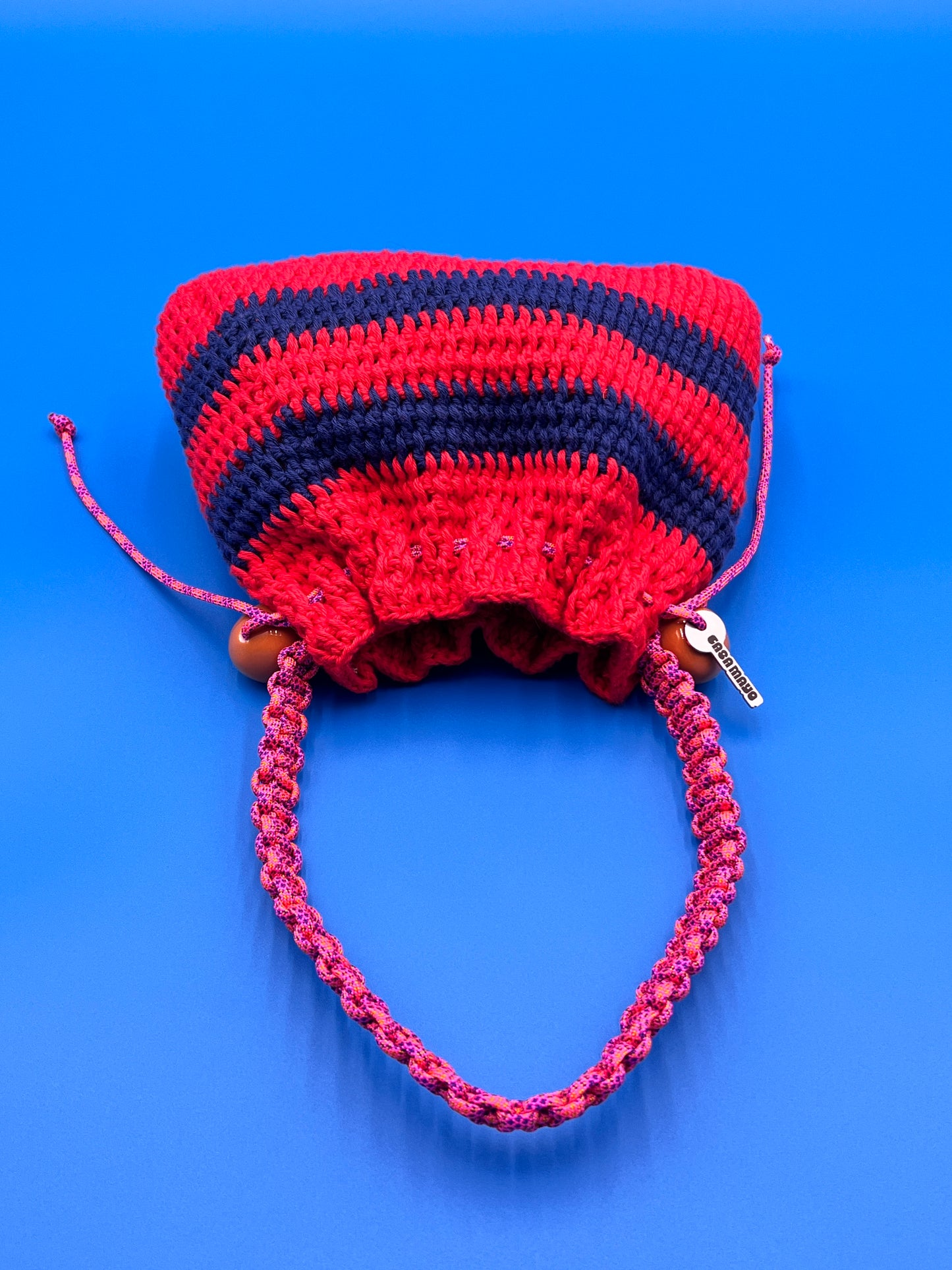 Bug Bag Red and Navy