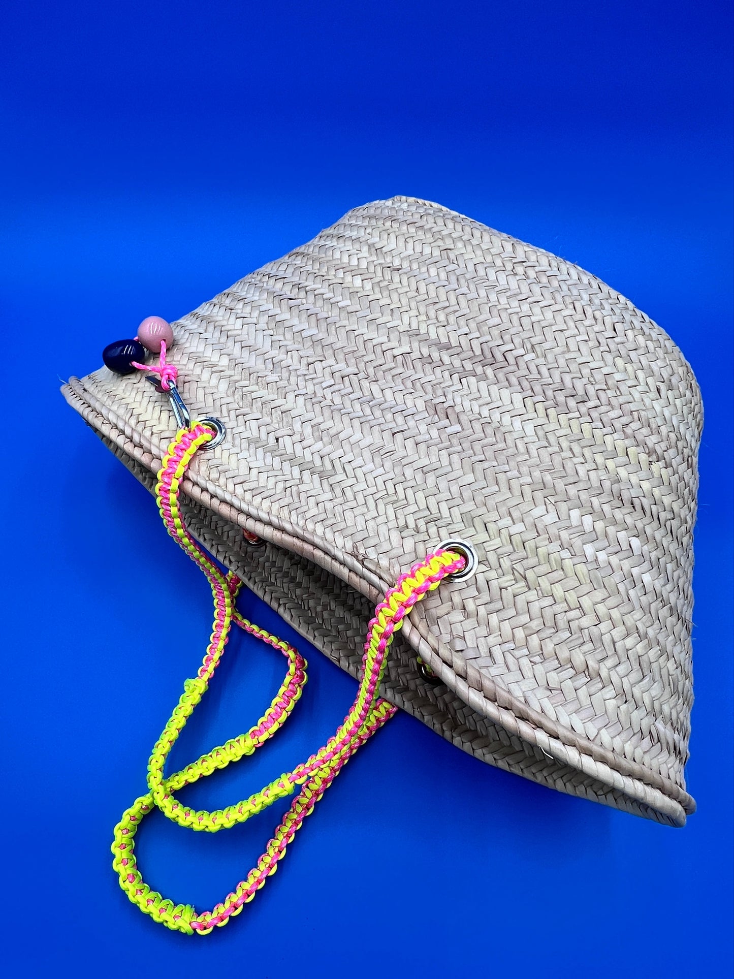 Pinedo Bag Large Pink and Neon Yellow