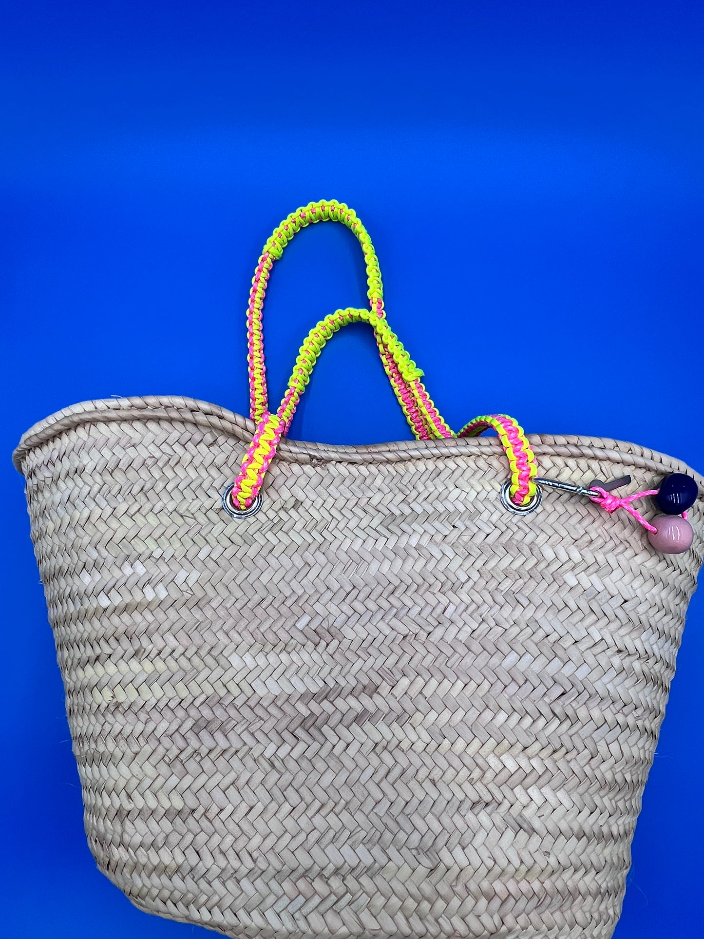 Pinedo Bag Large Pink and Neon Yellow