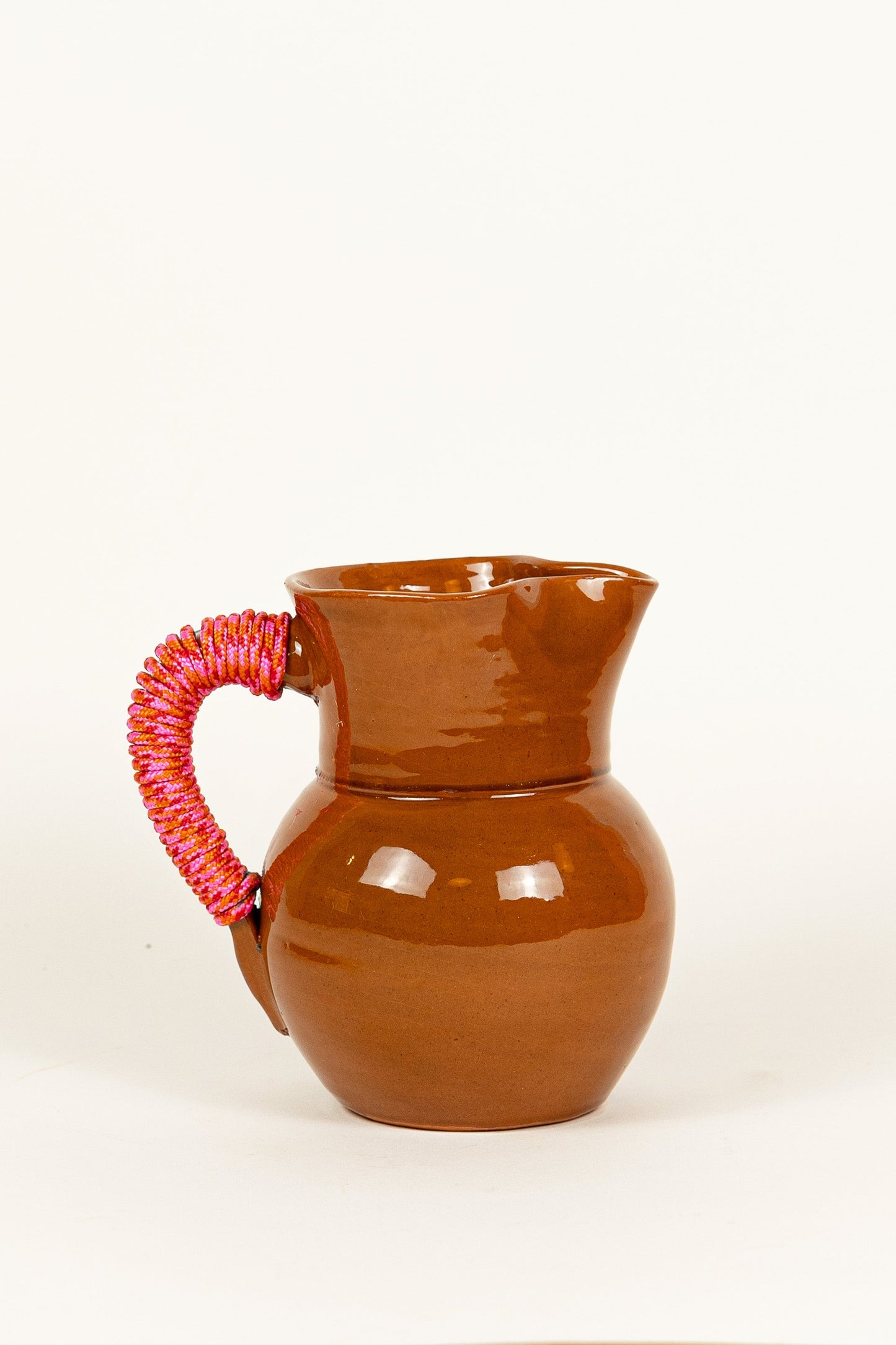 Jorum Pink and Orange Handle
