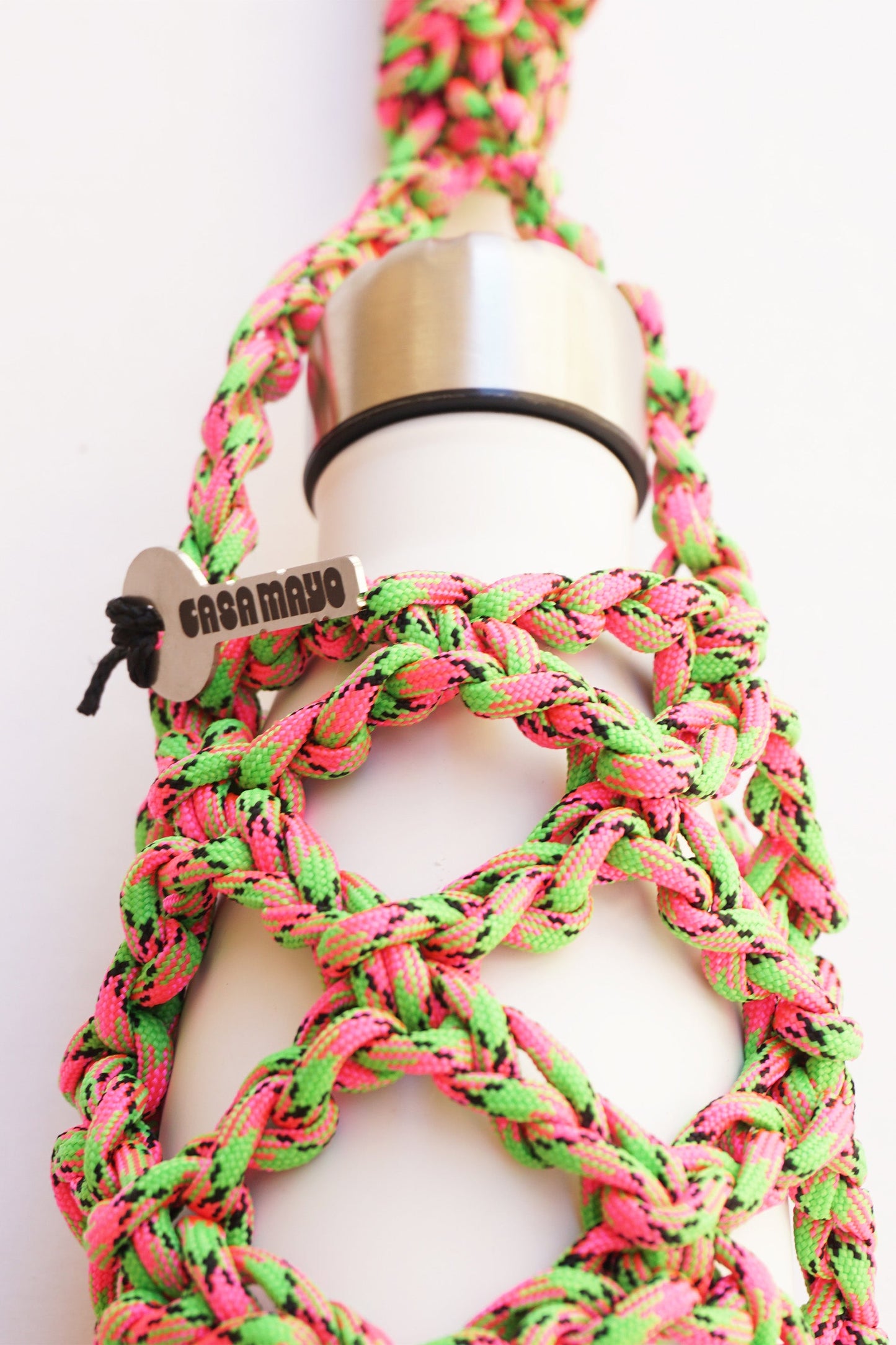 Water Porter Neon Green and Pink
