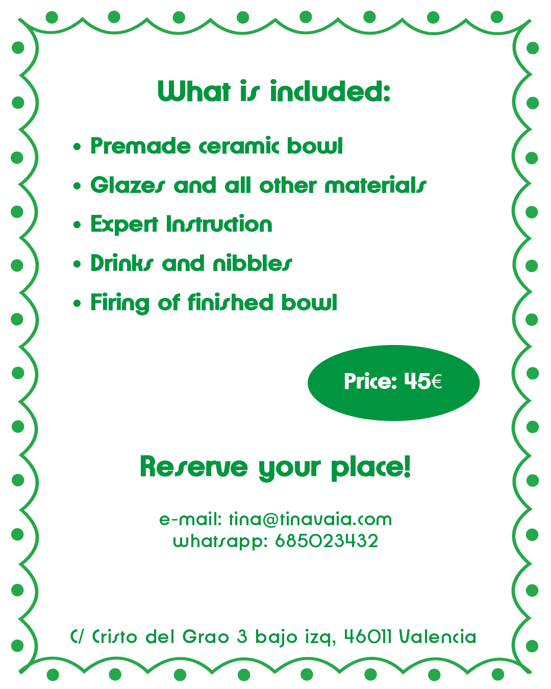 Casa Mayo Mixed Makes: Pamper Your Pet / Candle Making 29/11