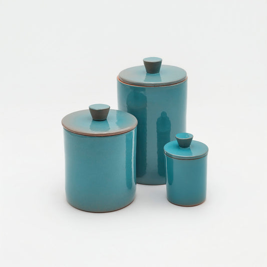 Storage Jar Large Azul