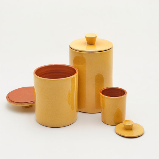 Storage Jar Large Mostaza