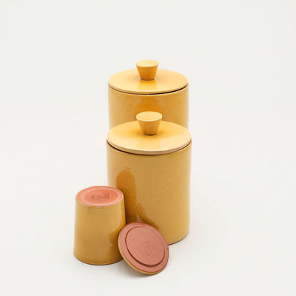 Storage Jar Small Mostaza