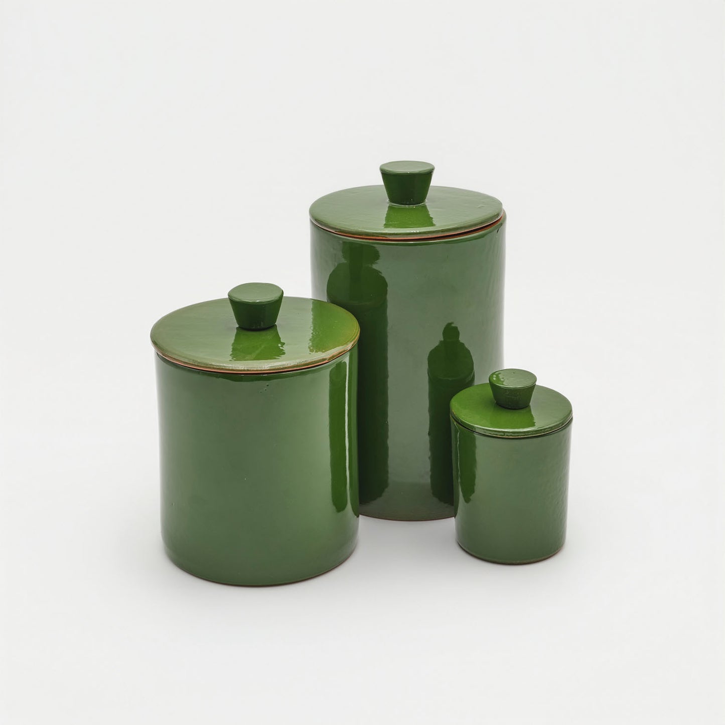 Storage Jar Large Verde