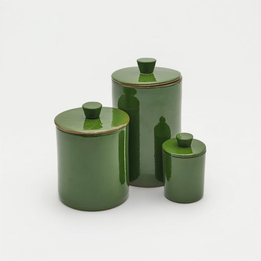 Storage Jar Large Verde