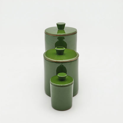 Storage Jar Large Verde