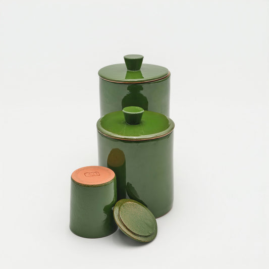 Storage Jar Medium Verde