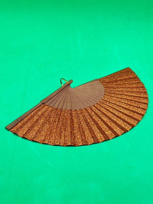 Abanico Copper Glitter