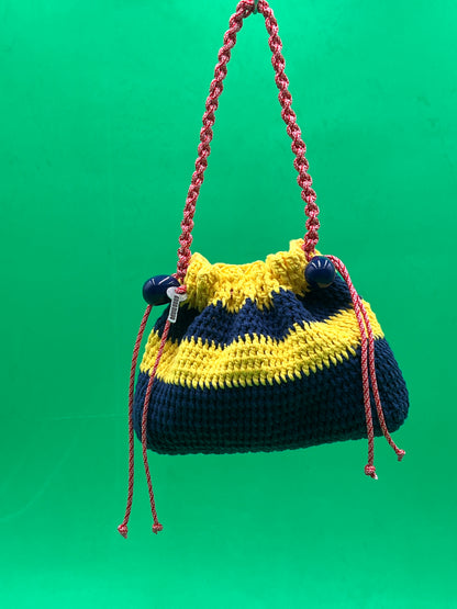 Bug Bag Yellow and Navy