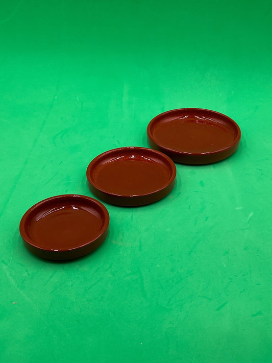 Nesting Tapas Plate Oxido Glaze - Set of 3