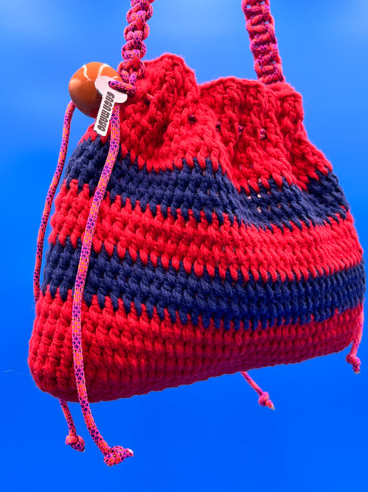 Bug Bag Red and Navy