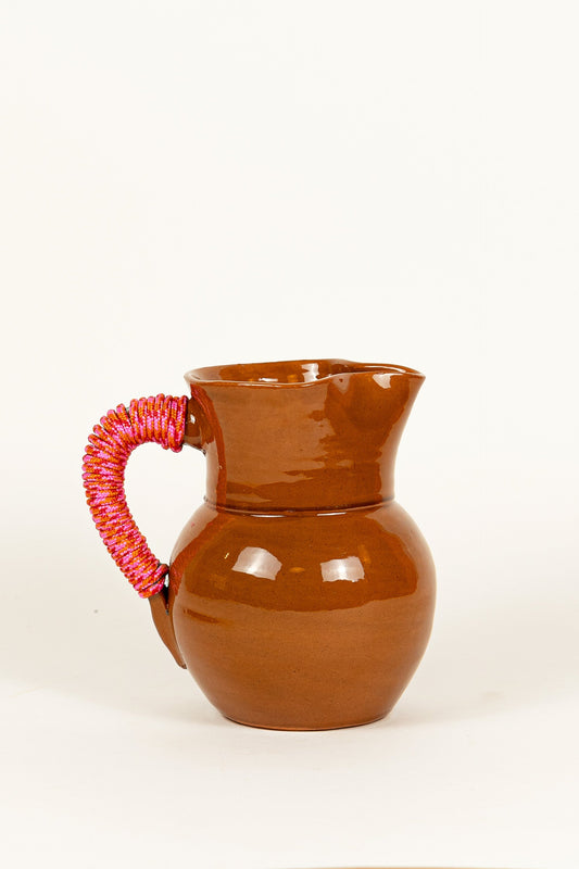 Jorum Pink and Orange Handle