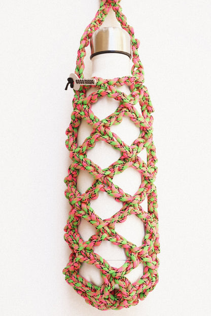 Water Porter Neon Green and Pink