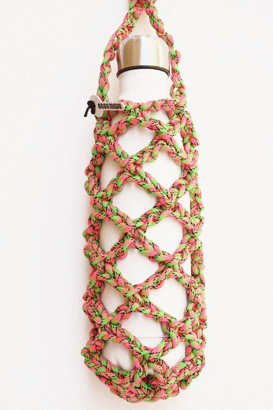 Water Porter Neon Green and Pink